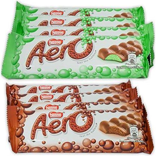 Nestle Aero Milk Chocolate and Peppermint Bar , 27 Gram B