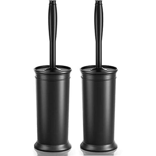 Toilet Brush and Holder 2 Pack, Toilet Bowl Brush with Ex