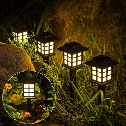 LED Solar Pathway Lights Lawn Lamp Outdoor Solar Lamp