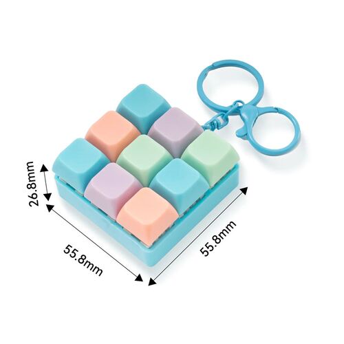 Fidget Decompression 9 Keyboard Key Toy For Adults Antisss T