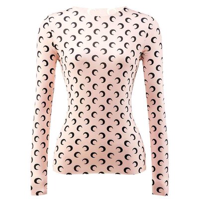 Yang Mi Moon Base Shirt Ice Silk Sun Protection Clothes with