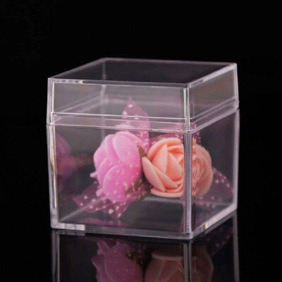 12 Pcs Square Storage Box Boxes Send Orders Foldable Case