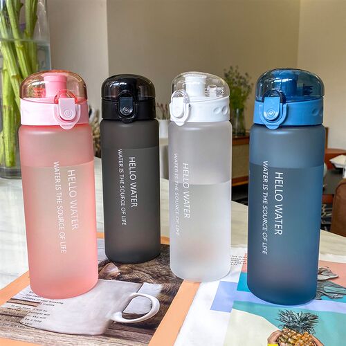 780ml Portable Clear Water Bottle Bpa Free Plastic Tea Coffe