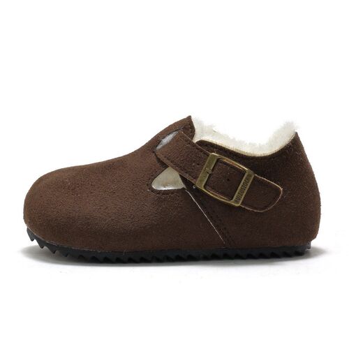 Winter Kids Cork Casual Shoes with Velvet Boys Cotton Boots