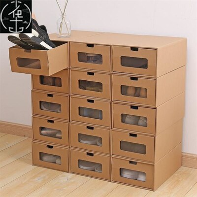 Shoe storage box basketball Shoe cabinet Shoes rack收纳鞋盒