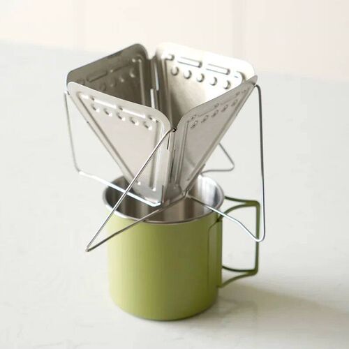304 stainless steel coffee drip rack outdoor camping portabl