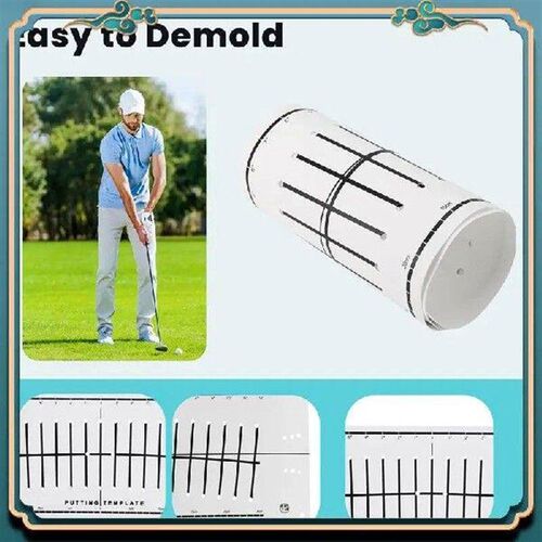 Latest -15 Degree Golf Putter Putting Mat Trainer Indoor