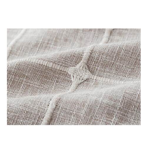 Three-dimensional Jacquard Checkered Lace Tablecloth,Cotton