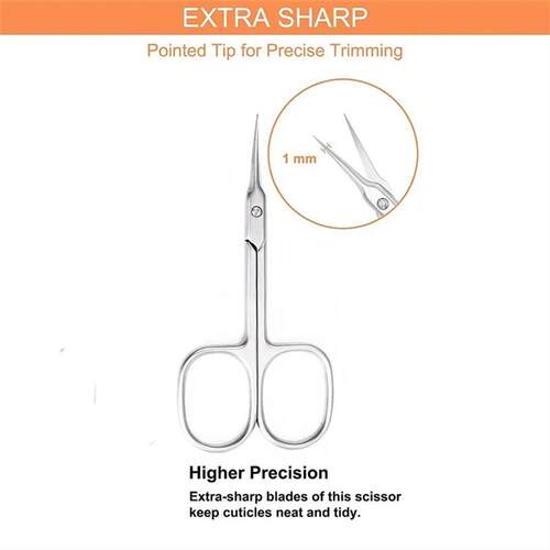 1pc Cuticle Scissors Nail Cuticle Clippers Trimmer Dead Skin
