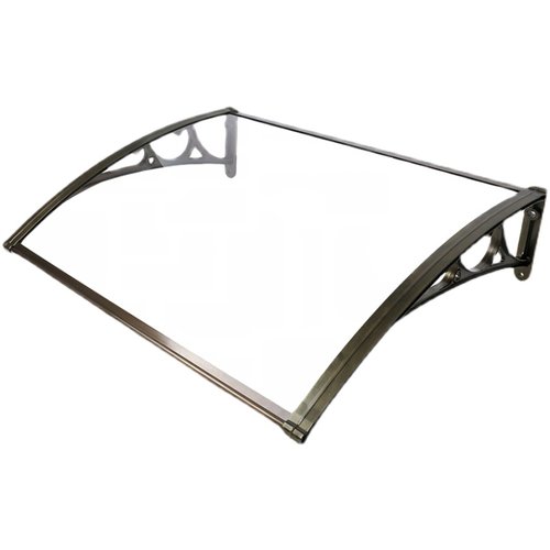 铝合金雨棚支架阳台窗户天台遮阳挡雨蓬别墅静音耐力板阳光蓬