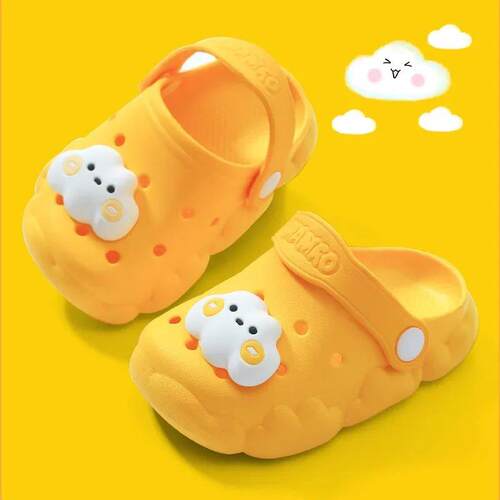 New Kids Slippers for Boys Girls Cartoon Cute Clouds Shoes S