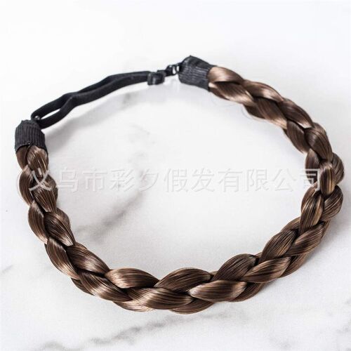 Braided Twostrand Fashion Wig Retro Braid Twostrand Wig Brai