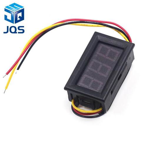 0.56 Inch Mini Red Green Blue LED Display Panel Voltage Mete