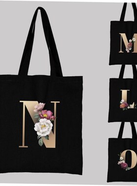 Women Bag Canvas Bag Large Capacity Travel Tote Bag Printing