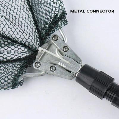 Retractable Landing Fishing Net 190cm Aluminum Alloy Telesco