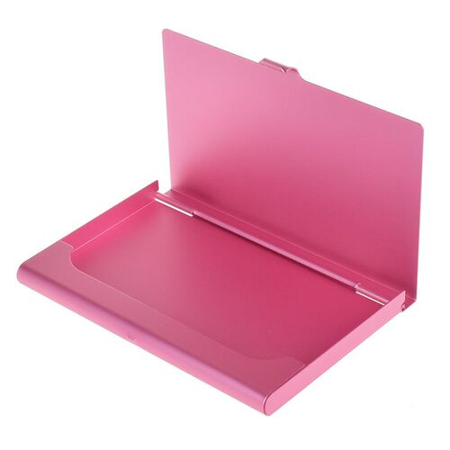 Business Flip Card Case Creative Portable Stainless Steel Al