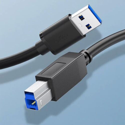 USB Type A To USB3.0 Type B Printer Cable High-speed Square
