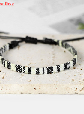 Bohemia Embroidery Woven Anklets Surfer Beach Anklet Set for