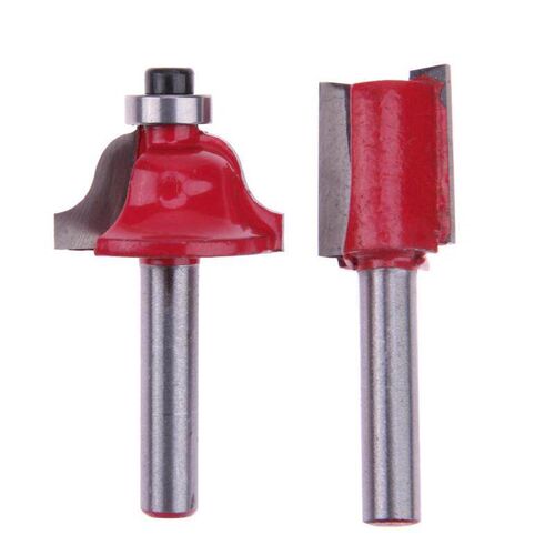 15Pcs 1/4  Shank Tungsten Carbide Router Bit Set Tool S