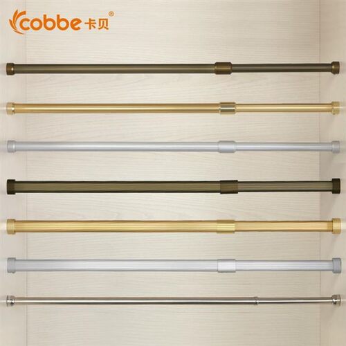 wardrobe pole closet shelf support bar cabinet clothes