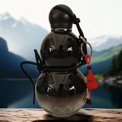Vintage Chinese Retro-Inspired Gourd Water Bottle Water