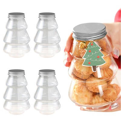 Christmas Candy Biscuits Bottle Sealed Jar Christmas ree Mil