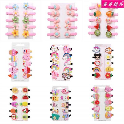 kids hair clips girls baby princess hairpins accessories set