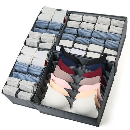 Underwear Organizer Foldable Home Cabinet Divider Storage Bo