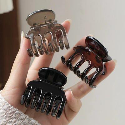 Small Medium Hair Claws Clips Crab Hair Clamps Women Girls 4