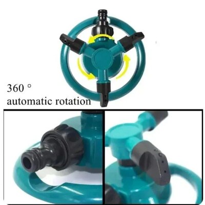 Automatic Sprinkler 360 Degree Automatic Rotating Water Spra