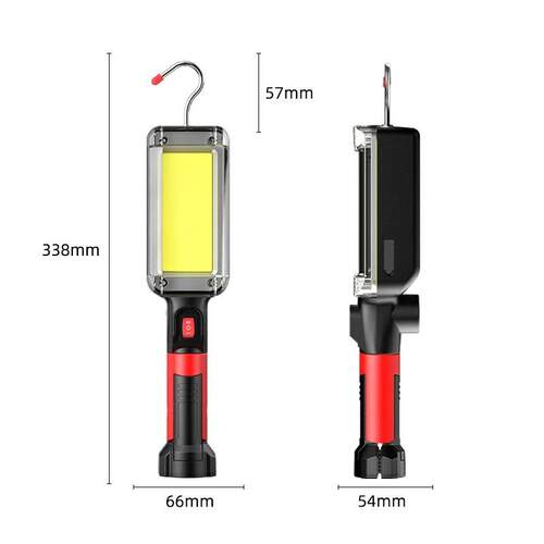 Led Work Light COB Floodlight 8000LM Rechargeable Lamp Use 2