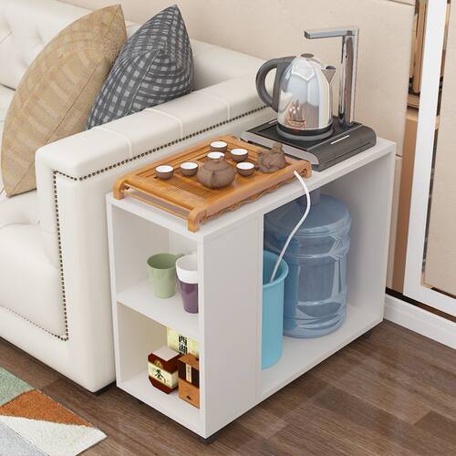 桶装水放置桌桶装水架子置物柜茶桌边柜侧柜烧水放桶装水的茶几