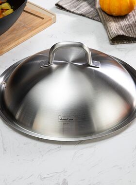 Momscook慕厨 304不锈钢锅盖32/36cm 适合店内相同内径锅具