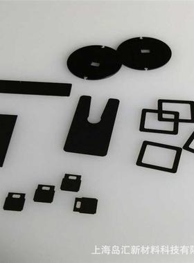 1mm黑色PC片1.5mmPC耐力板分切雕刻成型黑色不透明耐力板阻燃PC板