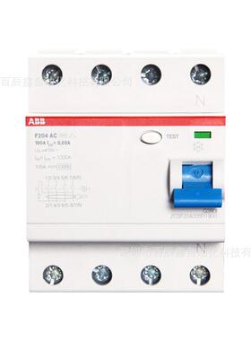 全新ABB F200 电磁式漏电F204 A-40/0.03 F204 AC-40/0.03现货