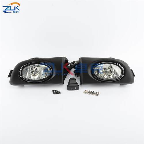 Car Front Bumper Fog Light Fog Lamp Upgrade Full Kit With Wi