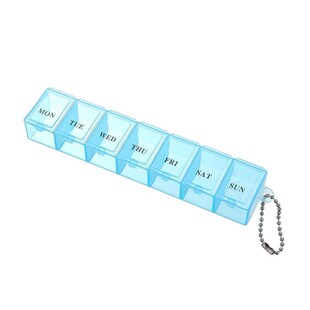Pill Box Holder Weekly Medicine Storage Organizer Container