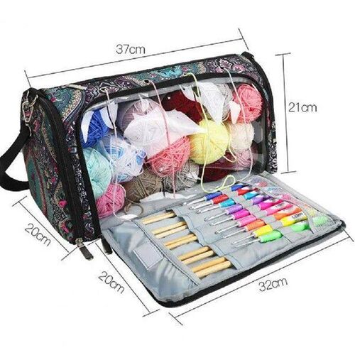 Needle Accessories Case Yarn Storage Bag Large Capacity