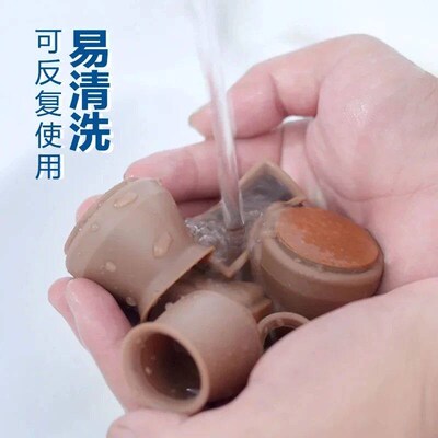 16PCS Silicone Chair Leg Caps with Felt Anti-slip Furniture