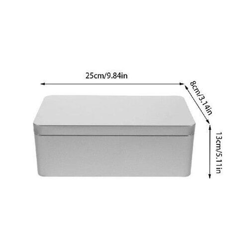 Tinplate Gift Box Storage Container Containers Candy Jar