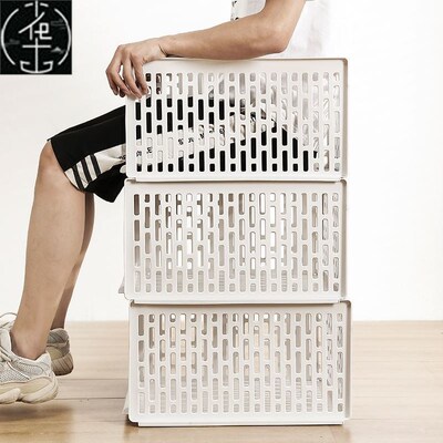 wardrobe layered partition storage box drawer large cabinet