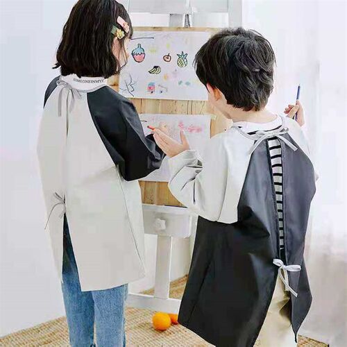 Childrens apron waterproof and oil-proof painting clothing