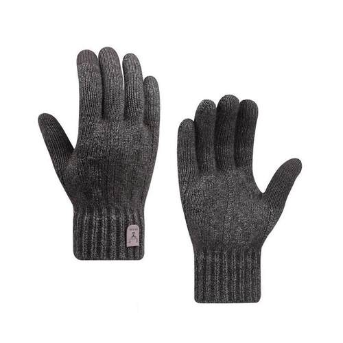 2023 new mens warm gloves winter touch screen plus fleece g