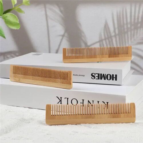 Hair Brush Wooden Comb Hotel Disposable Combs Natural Anti-s