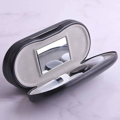 Double-layer Dual-use Contact Lens Boxes Handmade Beauty Con