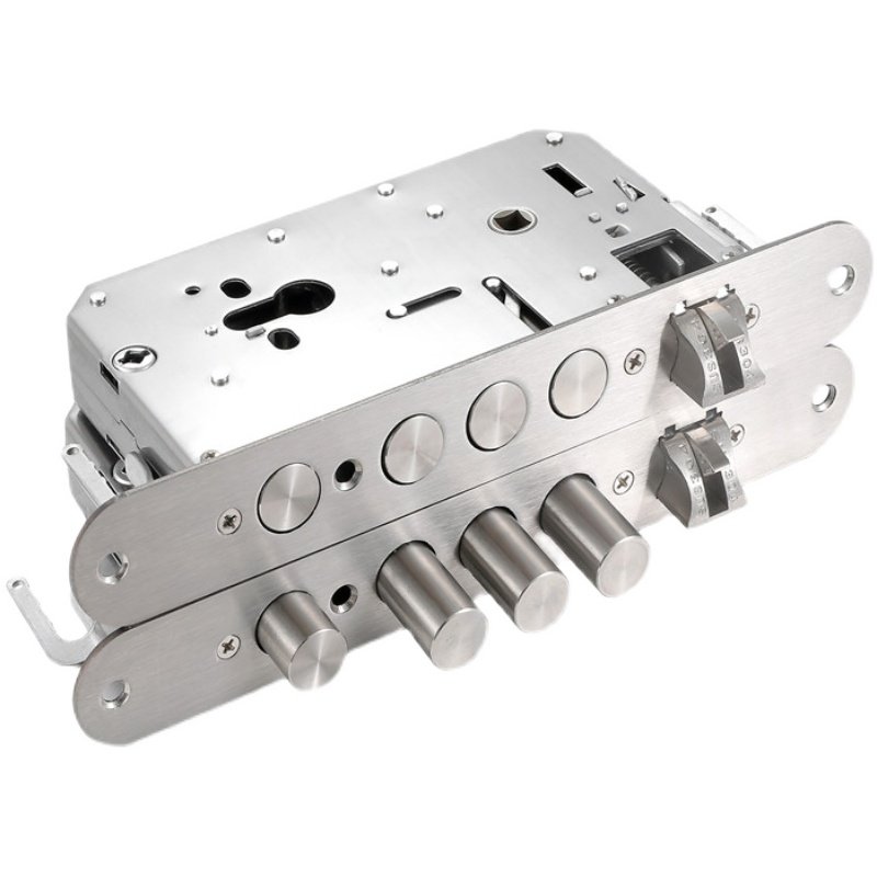 春天防盗门0替换智能指纹锁锁体活快3020*2通用型