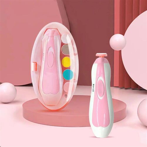 Electric Baby Nail File Nail Clipper Toddler Toenail Care Se