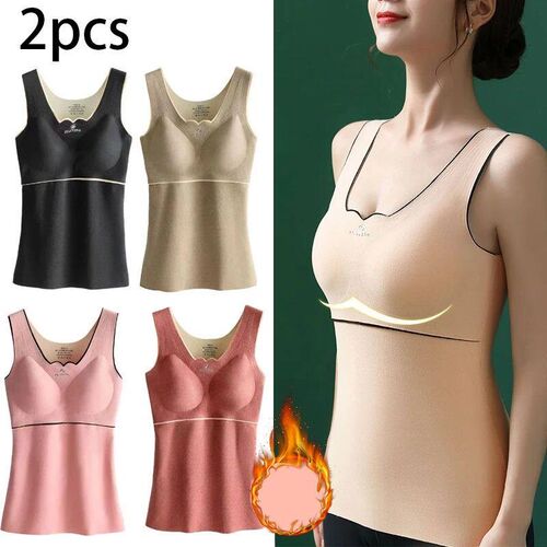 2pcs Woman Thermal Underwear Thermo Lingerie Autumn Winter S