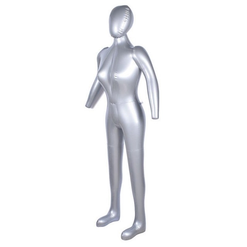 165cm Inflatable Full Body Female Model PVC Woman Mannequin - 实物图