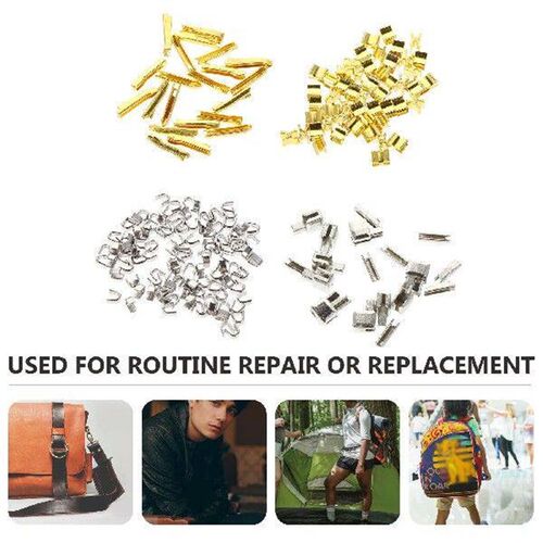 Alloy Zipper Repair Kit for Clothing Tent Bag Replacement